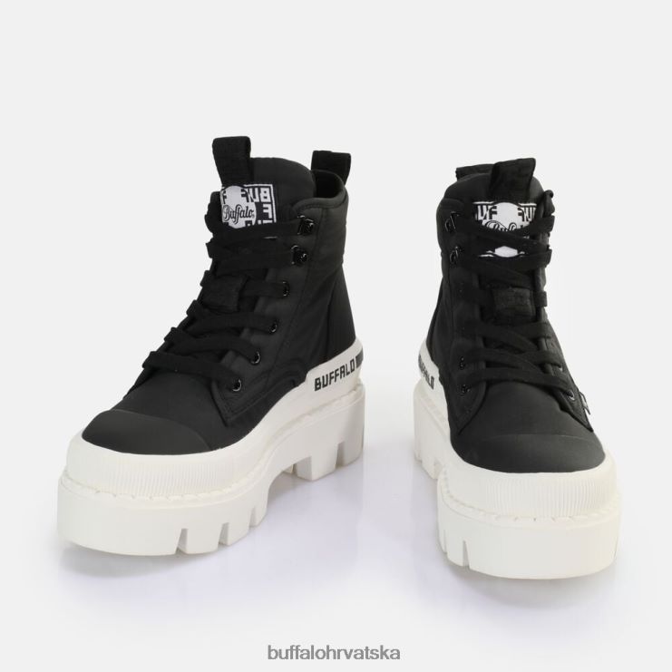 crno bijeli Buffalo raven hi tenisice visoke veganske |tenisice TDD6T893